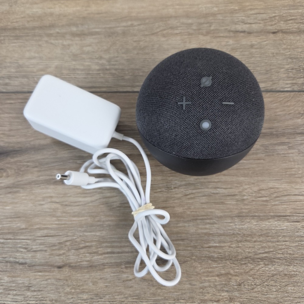 Amazon Echo Dot 4th Gen Smart Speaker w/ Power Cord - TESTED WORKING